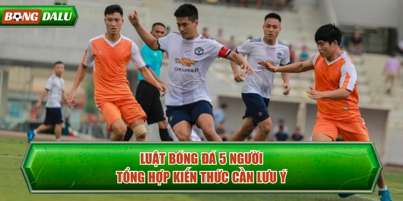 Luật Bóng Đá 5 Người - Tổng Hợp Kiến Thức Cần Lưu Ý